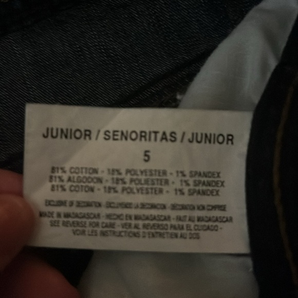 Lei Dark Wash Blue Jeans - Picture 4 of 5